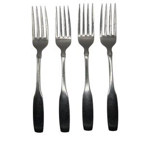 Oneida Silver Paul Revere Stainless Steel Dinner Forks Set Of 4 Vintage 1959 Sat
